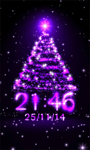 Christmas Live Wallpaper app, screenshot 3