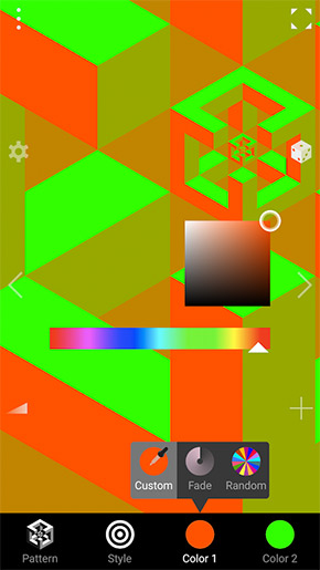 Infinite Zoom app, screenshot 3