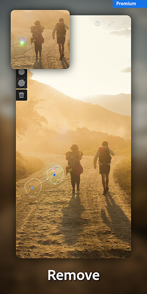Adobe Lightroom app, screenshot 2