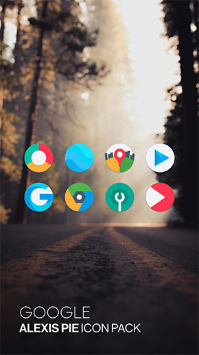 Alexis Pie Icon Pack app, screenshot 1