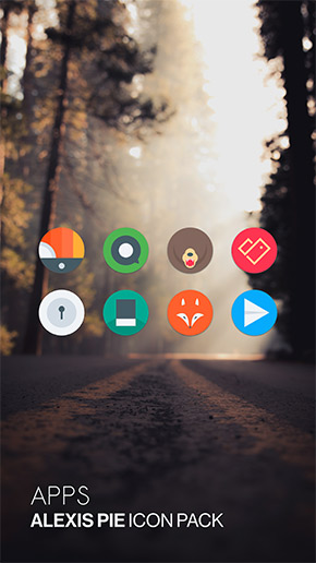 Alexis Pie Icon Pack app, screenshot 3