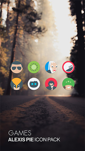 Alexis Pie Icon Pack app, screenshot 4