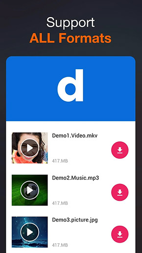 All Video Downloader app, screenshot 3