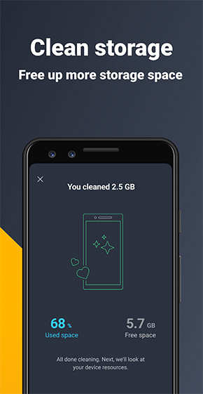 AVG Cleaner app, screenshot 3