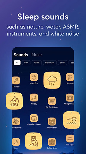 BetterSleep app, screenshot 1