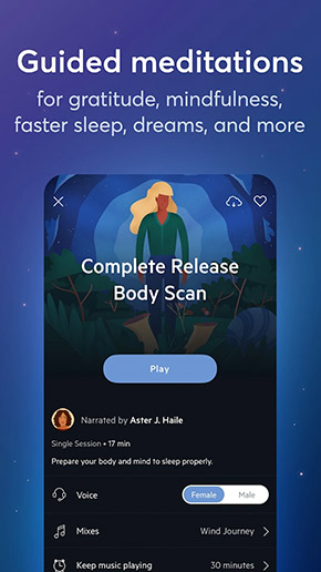 BetterSleep app, screenshot 3