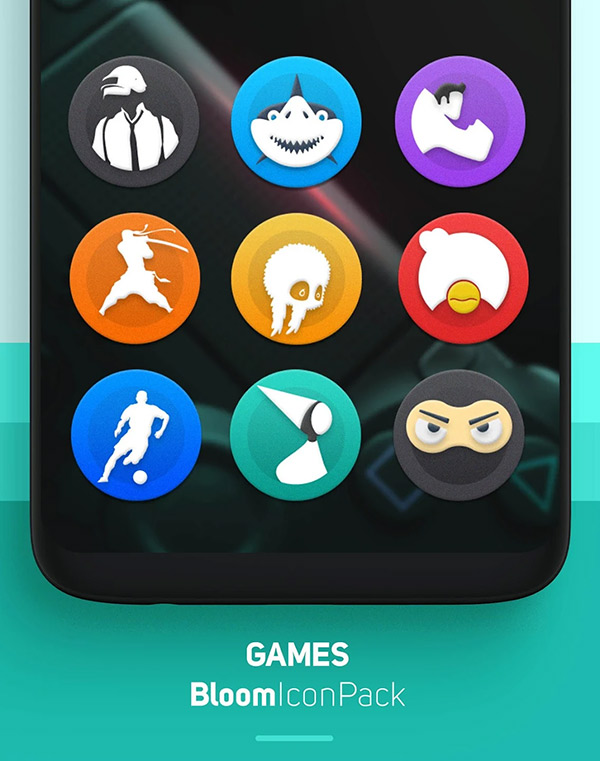 Bloom Icon Pack app, screenshot 3