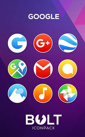 BOLT Icon Pack app, screenshot 5