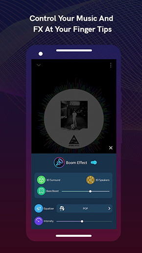 Boom Bass Booster & Equalizer app, screenshot 3
