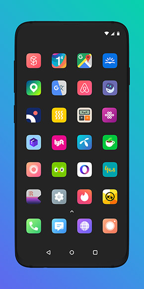 Borealis Icon Pack app, screenshot 2