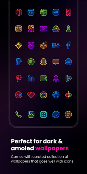 Caelus Duotone Icon Pack app, screenshot 2