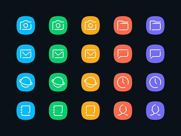 Delux Icon Pack app, screenshot 4