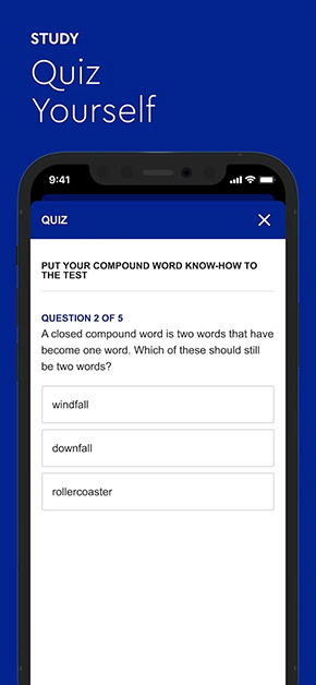 Dictionary.com app, screenshot 5
