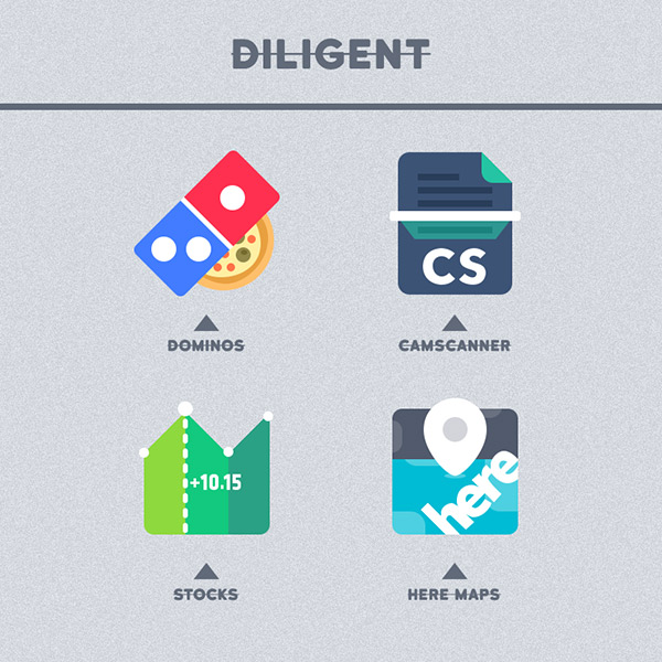 Diligent Icon Pack app, screenshot 3