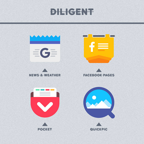 Diligent Icon Pack app, screenshot 4