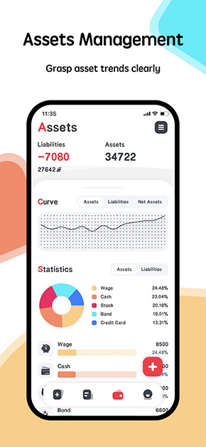 Elephant Money Manager app, screenshot 4