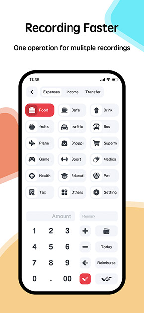 Elephant Money Manager app, screenshot 5