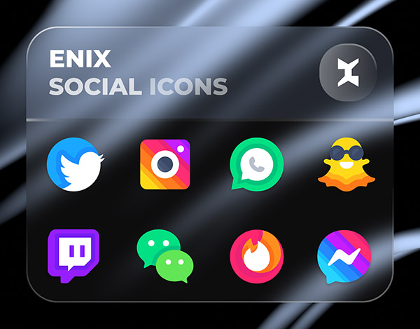 ENIX Icon Pack app, screenshot 4