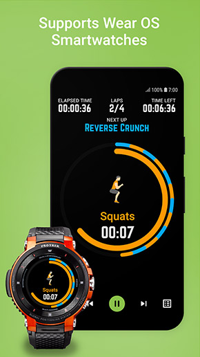 Exercise Timer app, screenshot 8