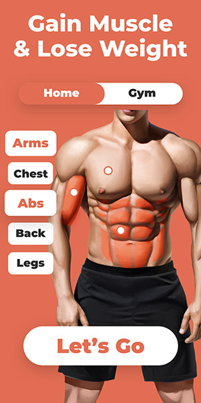 Fitness & Bodybuilding app, screenshot 1