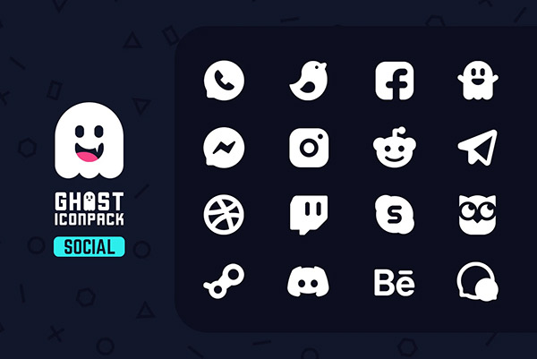Ghost Icon Pack app, screenshot 4