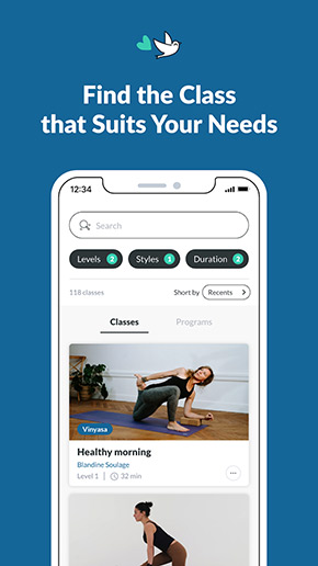 Gotta Yoga app, screenshot 4