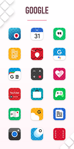 Griddle Icon Pack app, screenshot 1