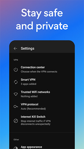 HotspotShield VPN app, screenshot 5