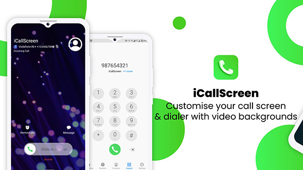 iCallScreen app, screenshot 1