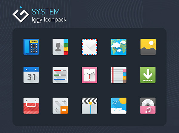 Iggy Icon Pack app, screenshot 1