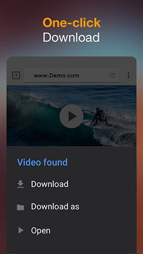 InShot Video Downloader app, screenshot 1