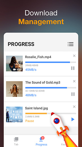 InShot Video Downloader app, screenshot 3