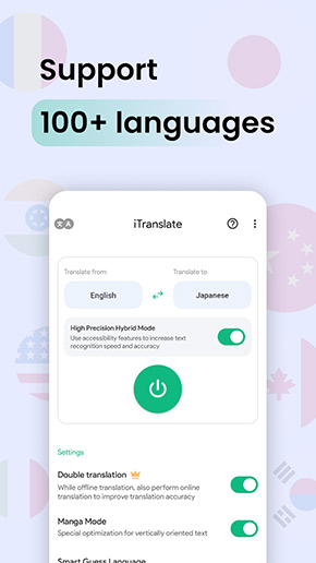 Instant Translate On Screen app, screenshot 1