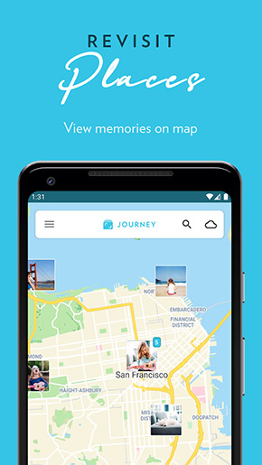 Journey app, screenshot 3