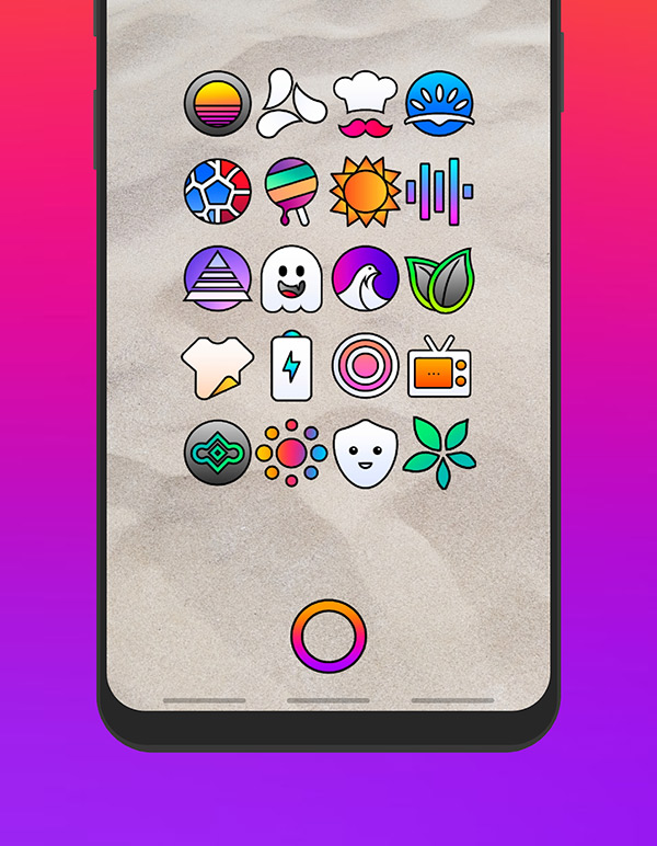 JUGO Icon Pack app, screenshot 1