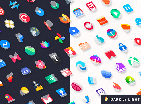 Layers Icon Pack app, screenshot 1