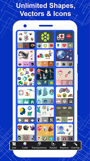 Logo Maker app, screenshot 2