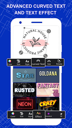 Logo Maker app, screenshot 3