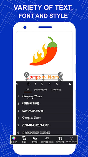 Logo Maker app, screenshot 4