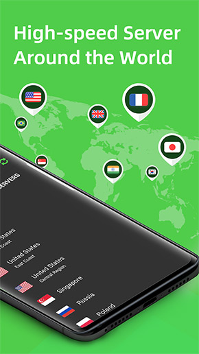 Melon VPN app, screenshot 2