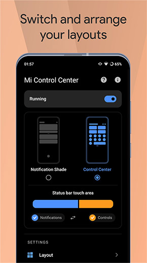 Mi Control Center app, screenshot 7