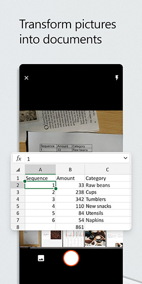 Microsoft Office app, screenshot 5