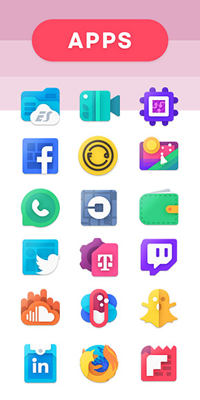 Moxy Icon Pack app, screenshot 3