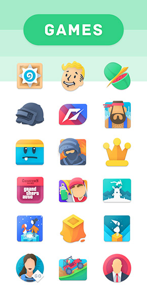 Moxy Icon Pack app, screenshot 5