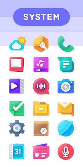 Moxy Icon Pack app, screenshot 6