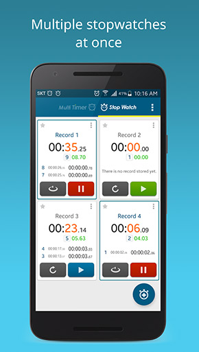 Multi Timer StopWatch app, screenshot 6