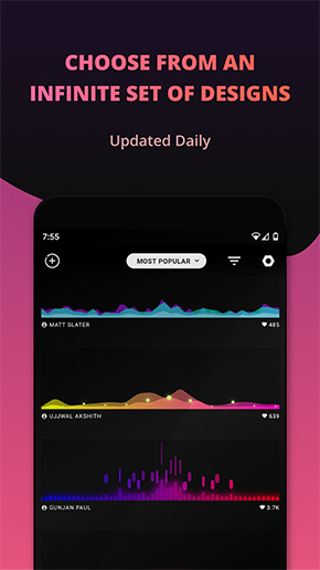 Muviz app, screenshot 4