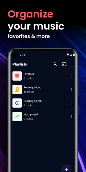 Nomad Music Player app, screenshot 6
