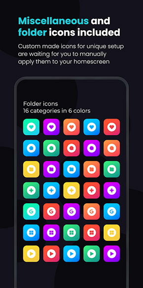 Nova Icon Pack app, screenshot 3