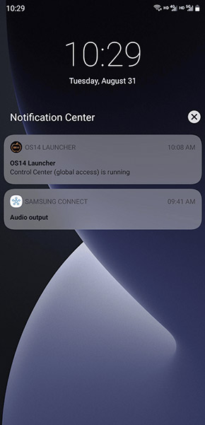 OS14 Launcher app, screenshot 6